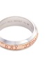 Detail View - Click To Enlarge - MELLERIO - 'Annel' 18k white and rose gold ring
