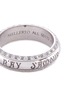Detail View - Click To Enlarge - MELLERIO - 'Annel Swinging' diamond 18k white gold slogan ring