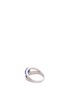 Figure View - Click To Enlarge - MELLERIO - Diamond sapphire 18k white gold ring