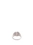 Figure View - Click To Enlarge - MELLERIO - Diamond 18k white gold ring