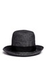 Main View - Click To Enlarge - ATTACHMENT - x Kijima Takayuki linen herringbone tweed hat