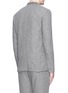 Back View - Click To Enlarge - ATTACHMENT - Collarless wool-linen blazer