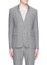 Main View - Click To Enlarge - ATTACHMENT - Collarless wool-linen blazer