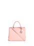 Main View - Click To Enlarge - MICHAEL KORS - 'Anabelle' medium leather top zip tote