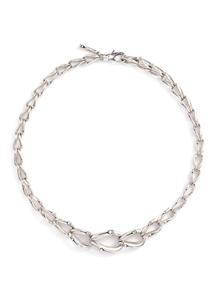 Main View - Click To Enlarge - JOHN HARDY - Silver bamboo loop necklace