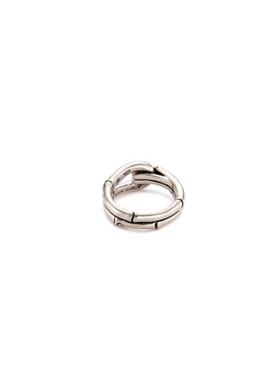Figure View - Click To Enlarge - JOHN HARDY - Silver bamboo hook ring