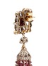 Detail View - Click To Enlarge - AISHWARYA - Diamond pearl tourmaline drop earrings