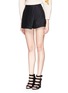 Front View - Click To Enlarge - CHICTOPIA - Asymmetric flap skort