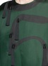 Detail View - Click To Enlarge - MS MIN - '165' tassel silk organza sweatshirt