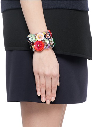 Figure View - Click To Enlarge - J.CREW - Blooming sequin paillette cuff bracelet