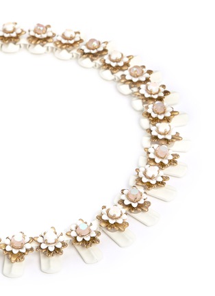 Detail View - Click To Enlarge - J.CREW - Flower stone necklace
