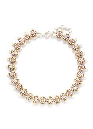 Main View - Click To Enlarge - J.CREW - Flower stone necklace