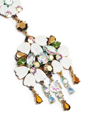 Detail View - Click To Enlarge - J.CREW - Cosmos cluster chandelier earrings