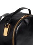 Detail View - Click To Enlarge - SOPHIE HULME - Round leather backpack