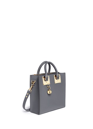 Front View - Click To Enlarge - SOPHIE HULME - Square leather tote