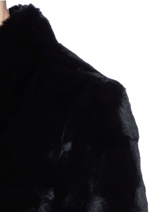 Detail View - Click To Enlarge - 72348 - 'Taylor' cropped rabbit fur jacket