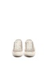Figure View - Click To Enlarge - PEDRO GARCIA  - 'Parson' suede trim washed satin sneakers