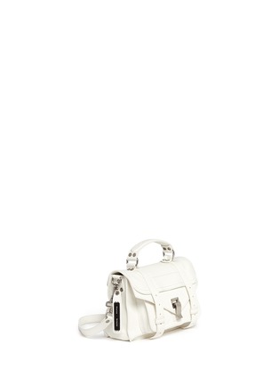 Front View - Click To Enlarge - PROENZA SCHOULER - 'PS1' tiny leather satchel
