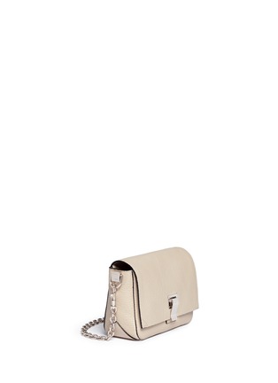 Front View - Click To Enlarge - PROENZA SCHOULER - 'PS Courier' extra small pebbled leather crossbody bag