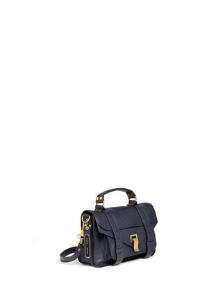 Front View - Click To Enlarge - PROENZA SCHOULER - 'PS1' tiny leather satchel