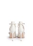 Back View - Click To Enlarge - GIANVITO ROSSI - Crisscross buckle patent leather pumps