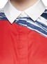 Detail View - Click To Enlarge - PRABAL GURUNG - Ink print flare hem shirt dress
