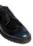 Detail View - Click To Enlarge - ARMANI COLLEZIONI - Calf hair leather brogues
