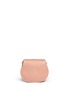 Back View - Click To Enlarge - CHLOÉ - 'Marcie' small leather crossbody saddle bag