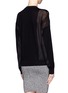 Back View - Click To Enlarge - ALEXANDER WANG - Mesh stripe sweater