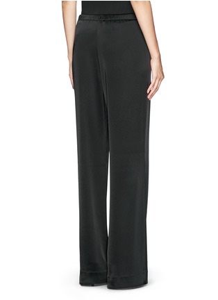 Back View - Click To Enlarge - ST. JOHN - Liquid satin wide leg pants