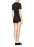 Back View - Click To Enlarge - T BY ALEXANDER WANG - Neoprene rompers