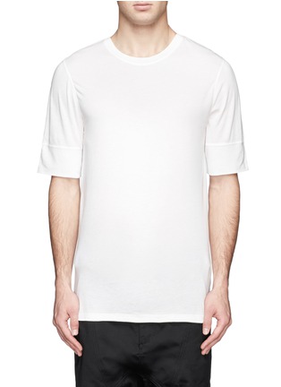 Main View - Click To Enlarge - HELMUT LANG - Cotton-blend jersey T-shirt