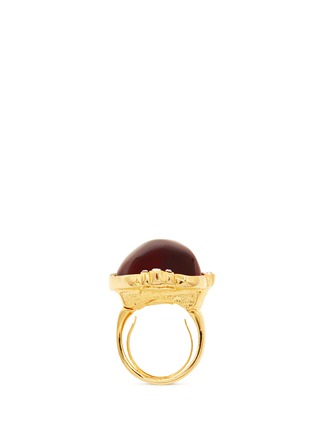 Figure View - Click To Enlarge - KENNETH JAY LANE - Baroque stone crystal ring