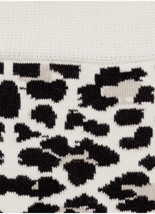 Detail View - Click To Enlarge - HAPPY SOCKS - Leopard socks