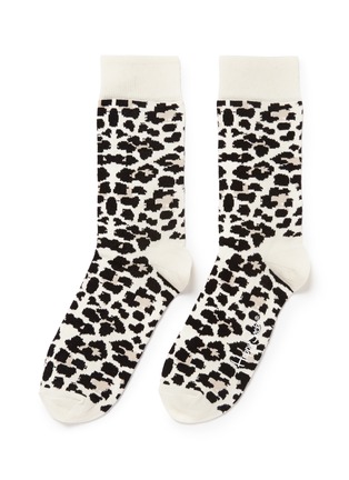 Main View - Click To Enlarge - HAPPY SOCKS - Leopard socks