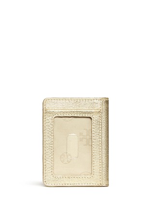 Figure View - Click To Enlarge - TORY BURCH - 'Thea' folded pass holder