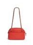 Back View - Click To Enlarge - TORY BURCH - 'Thea' chain leather crossbody bag