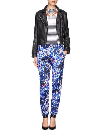 Figure View - Click To Enlarge - J.CREW - Collection inky floral pants