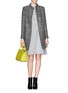 Figure View - Click To Enlarge - TORY BURCH - 'Bettina' tweed coat
