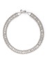 Main View - Click To Enlarge - PHILIPPE AUDIBERT - Crystal strass floral ornament necklace