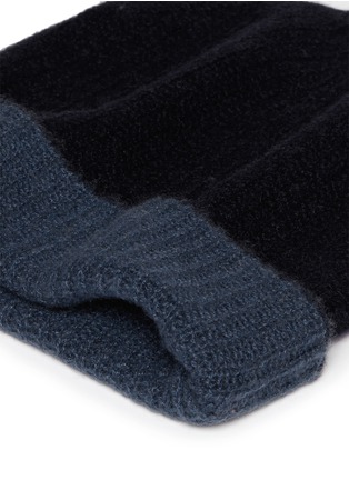 Detail View - Click To Enlarge - ARMAND DIRADOURIAN - Reversible cashmere beanie