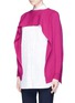 Front View - Click To Enlarge - VALENTINO GARAVANI - Cropped cashmere capelet sweater