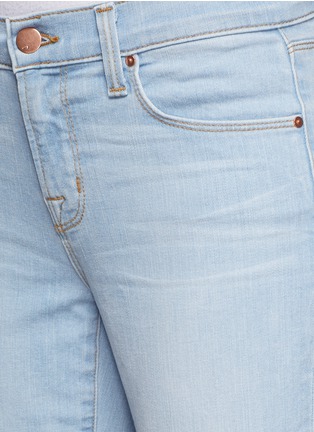 Detail View - Click To Enlarge - J BRAND - Super Skinny bleached jeans