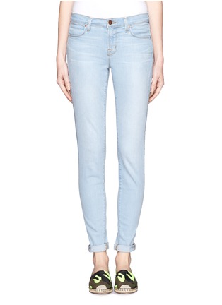 Main View - Click To Enlarge - J BRAND - Super Skinny bleached jeans