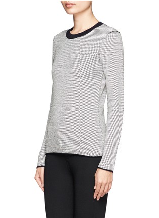 Front View - Click To Enlarge - TORY BURCH - Bettina merino sweater