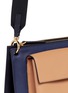  - MARNI - 'Bandoleer' detachable pouch colourblock leather shoulder bag