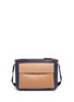 Main View - Click To Enlarge - MARNI - 'Bandoleer' detachable pouch colourblock leather shoulder bag