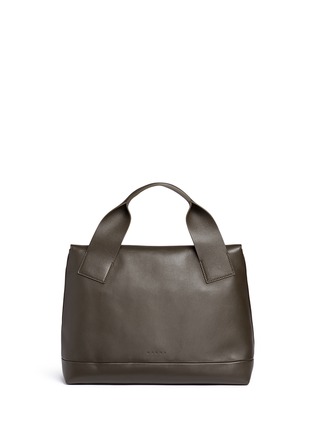 Detail View - Click To Enlarge - MARNI - 'City Pod' lambskin leather bag