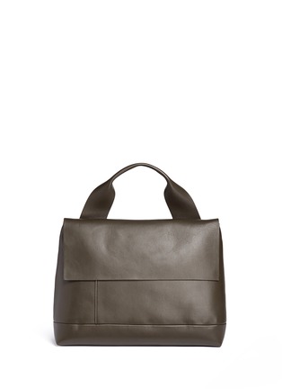 Main View - Click To Enlarge - MARNI - 'City Pod' lambskin leather bag