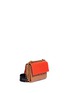 Figure View - Click To Enlarge - MARNI - 'Bandoleer' small colourblock leather chain shoulder bag